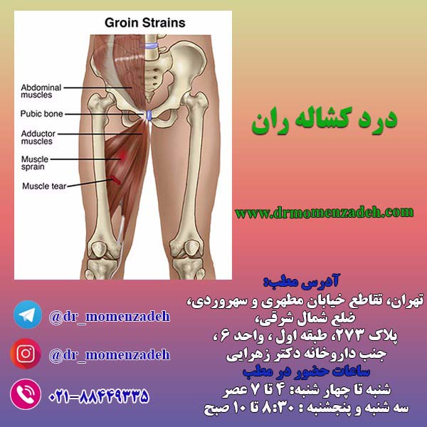 درد کشاله ران