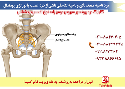 درد ناحیه مقعد، لگن و ناحیه تناسلی ناشی ار درد عصب یا نورالژی پودندال