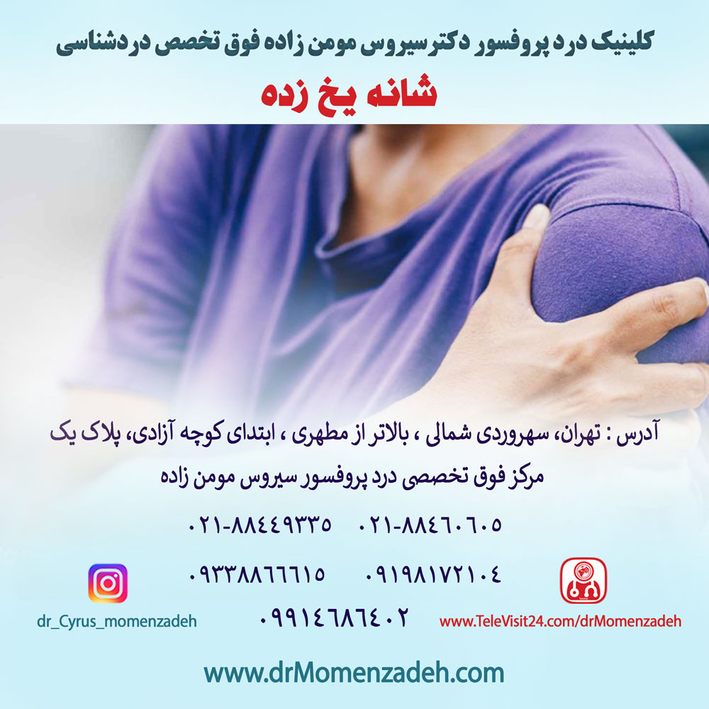 شانه یخ زده